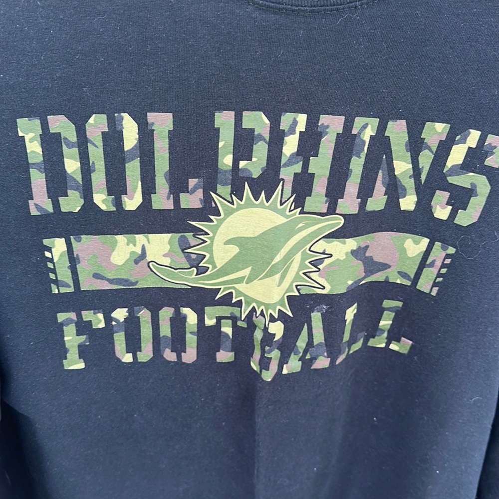 Dolphins Camo Long Sleeve